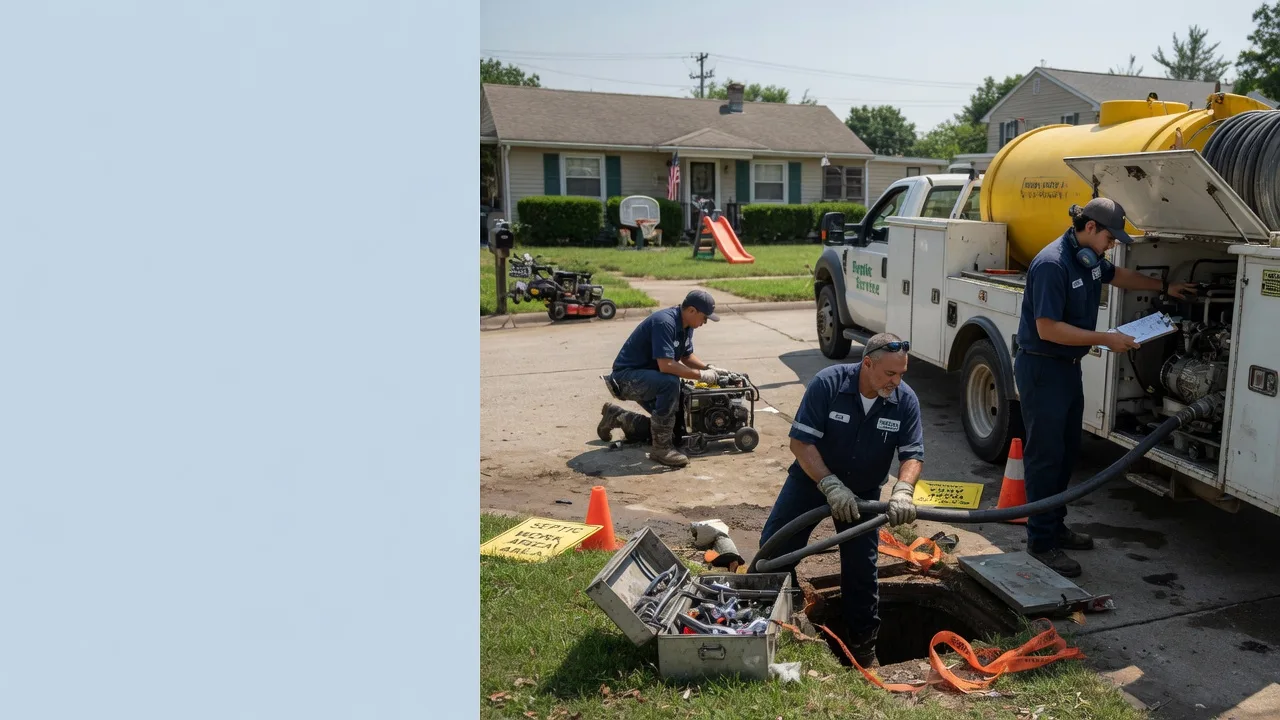 Septic Tank Pumping in Burrton, KS near me